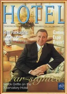 Luxury hotelier's book.