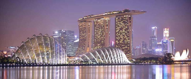 Accommodation Singapore Marina Bay photo print sale.