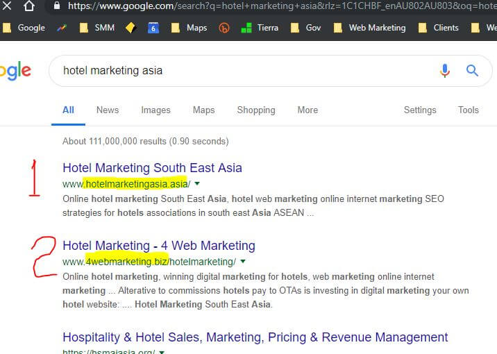 hotel marketing asia