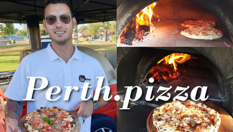 Italian wood fired pizza truck Perth.